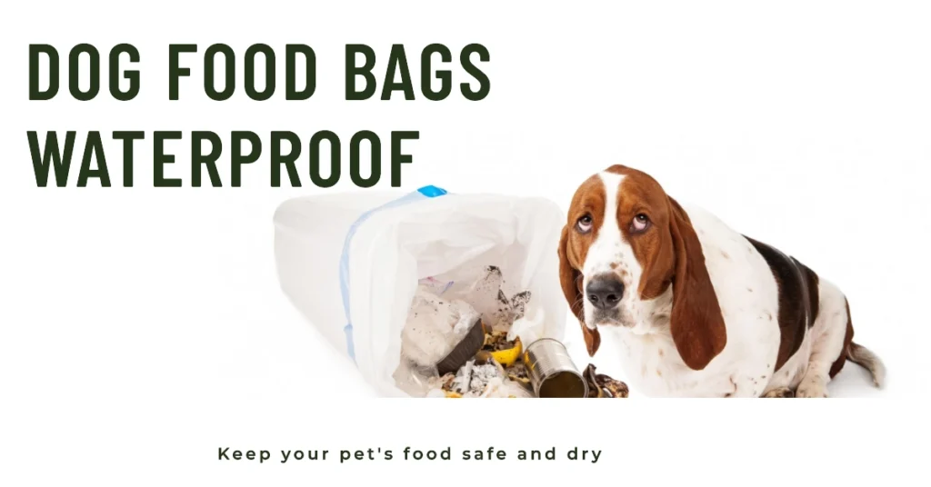 Dog Food Bags Waterproof